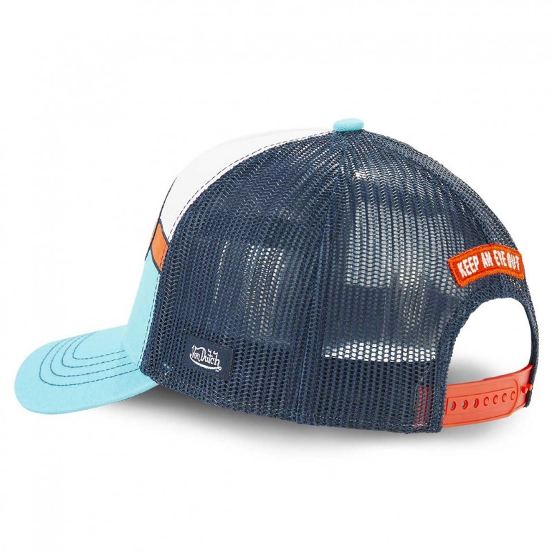 Casquette Vondutch Bleue Trucker Snapback APIL Vondutch - 4