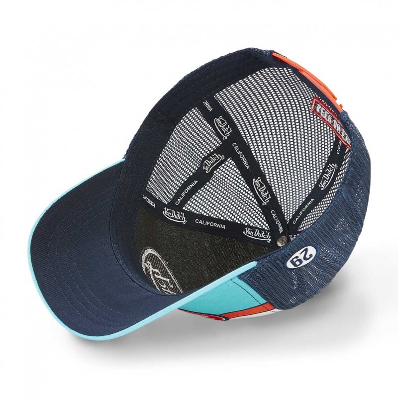 Casquette Vondutch Bleue Trucker Snapback APIL Vondutch - 5