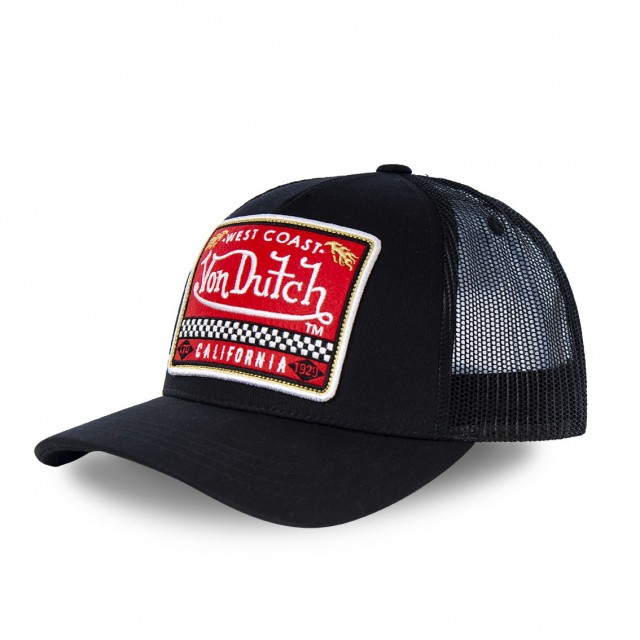 Casquette baseball filet Von Dutch West Coast Noir Vondutch - 1