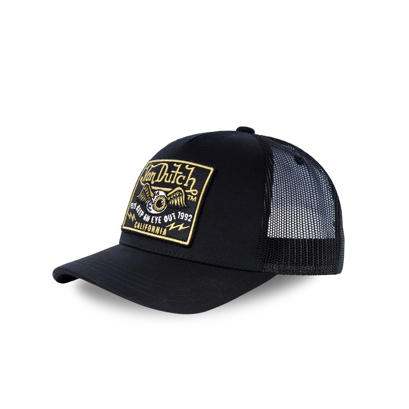 Casquette Vondutch Noire Trucker Snapback BLACKY Vondutch - 1