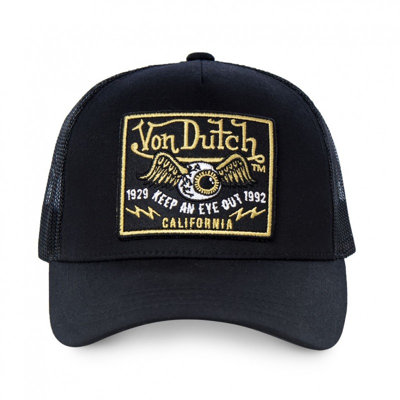 Casquette Vondutch Noire Trucker Snapback BLACKY Vondutch - 2