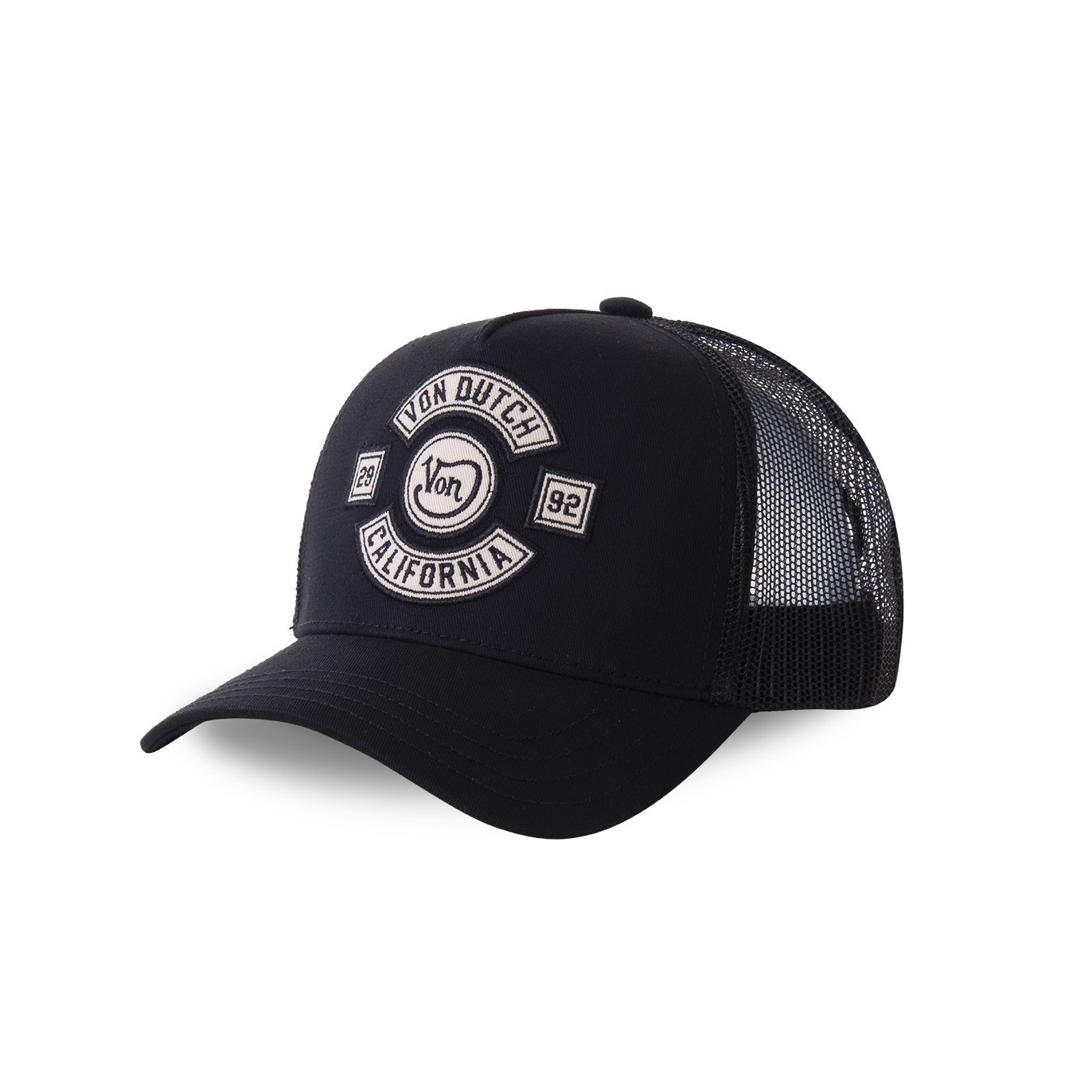 Casquette baseball filet Von Dutch Bik Black Noir Vondutch - 1