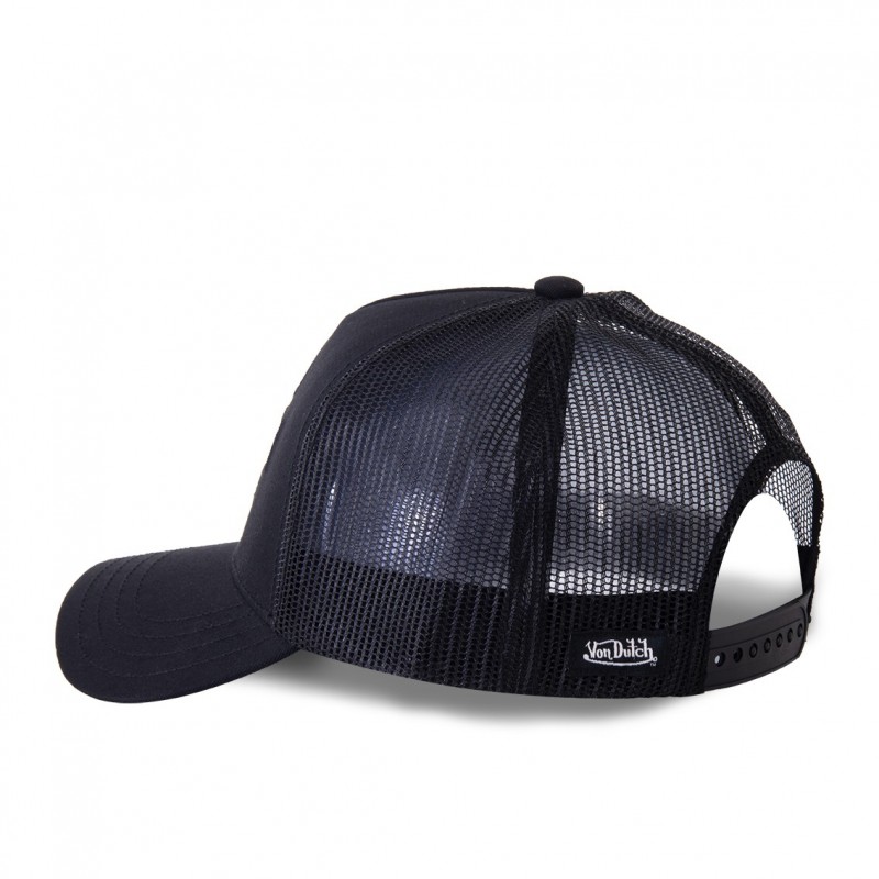Casquette baseball filet Von Dutch Bik Black Noir Vondutch - 4