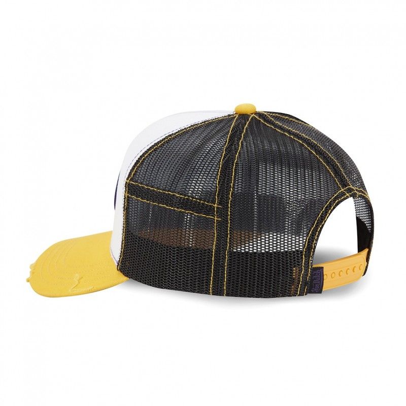 Casquette Vondutch Jaune Trucker Snapback effet Usé SUMMER Vondutch - 5