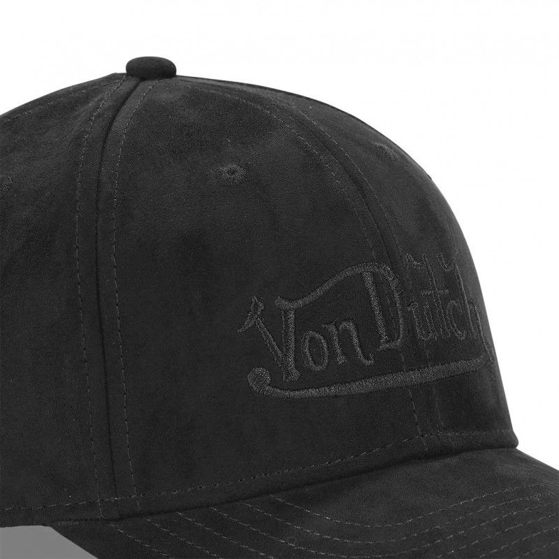 Casquette Von Dutch baseball Brodée Suédine Vondutch - 3