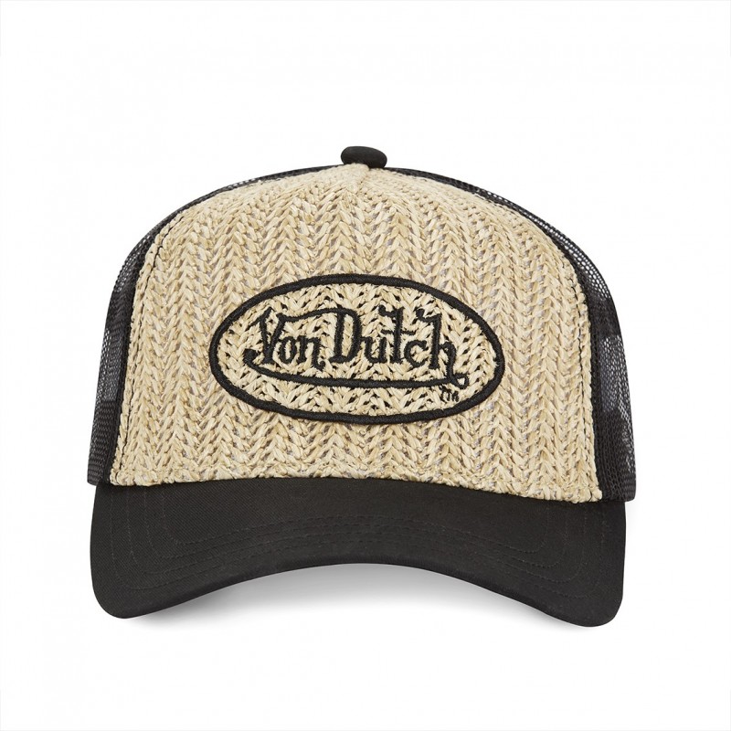 Casquette Trucker avec filet Paille Vondutch - 2