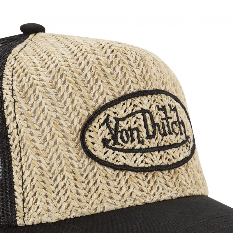 Casquette Von Dutch Trucker avec filet Paille Vondutch - 3