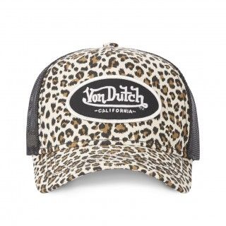 Casquette Vondutch Beige Trucker Snapback LÉOPARD Vondutch - 2