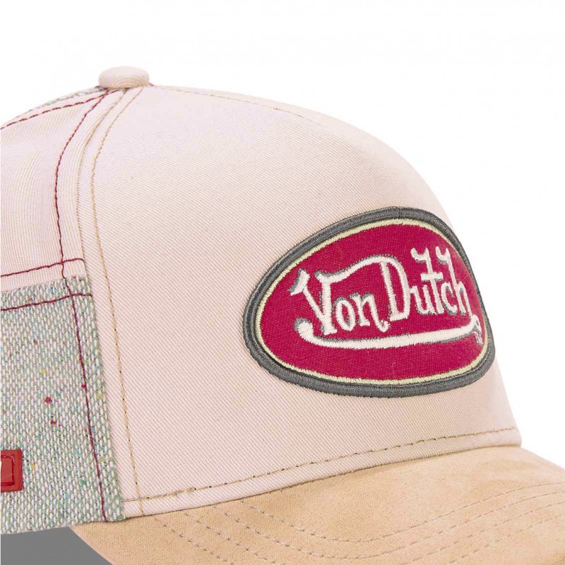 Casquette Trucker Tatoo Von Dutch Kaki - Von Dutch / Accessoire / Casquette