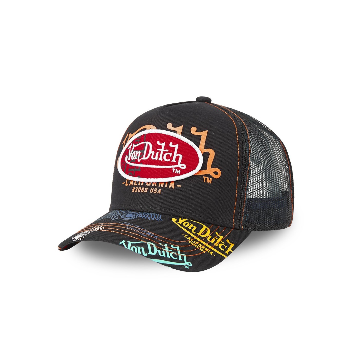 Casquette Trucker Brand Black Vondutch - 1