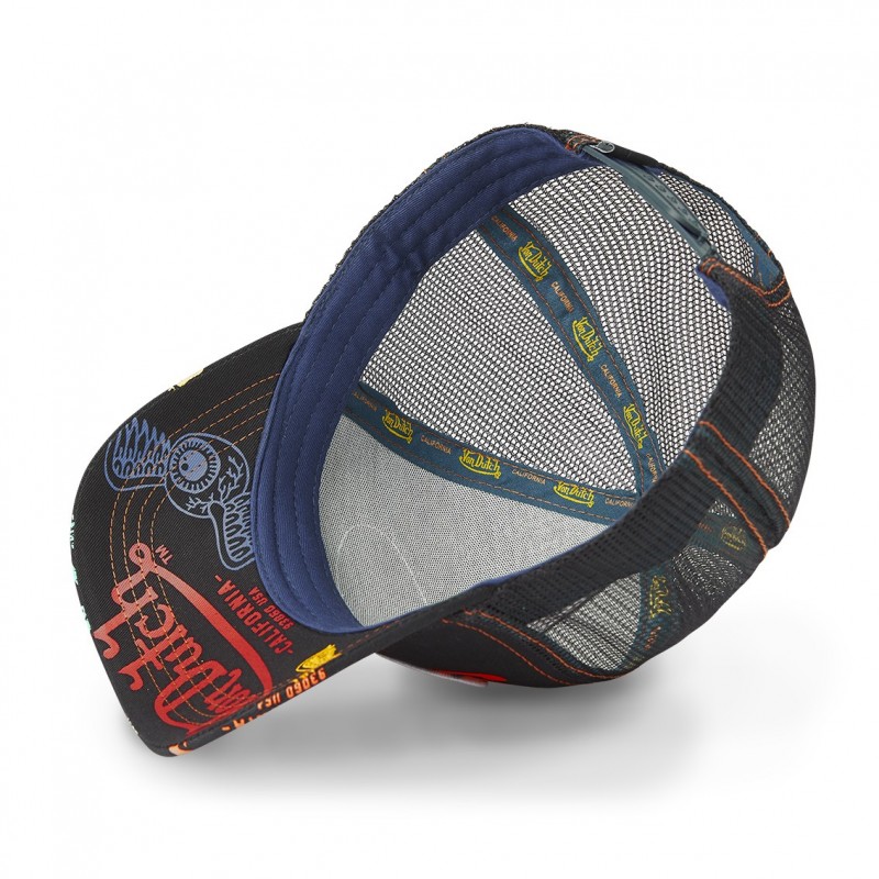 Casquette Vondutch Noire Trucker Snapback BRAND Vondutch - 5