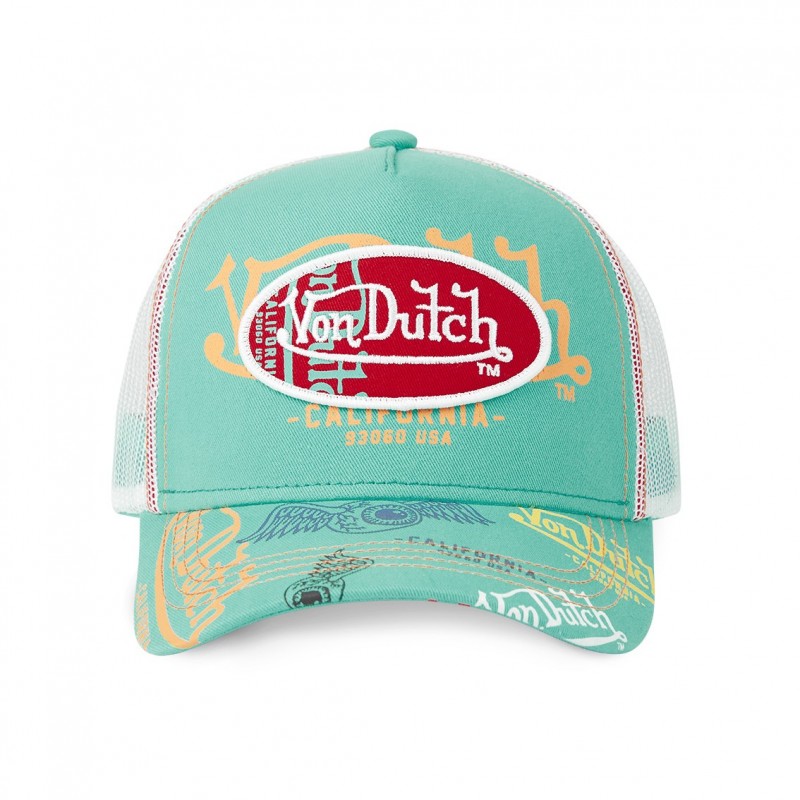 Casquette Vondutch Verte Trucker Snapback BRAND Vondutch - 2
