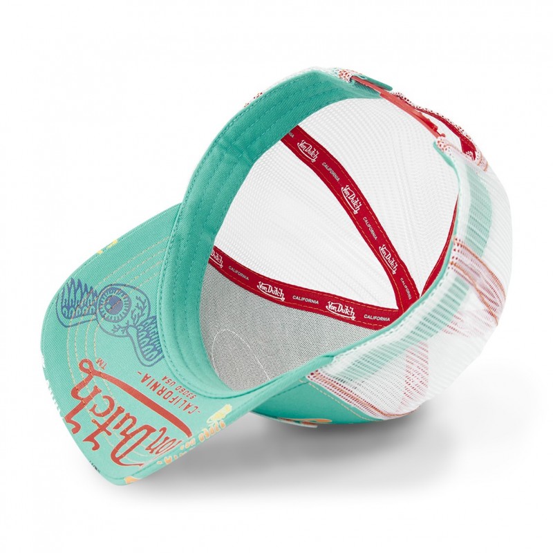 Casquette Vondutch Verte Trucker Snapback BRAND Vondutch - 5