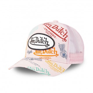 Casquette Vondutch Rose Trucker Snapback BRAND Vondutch - 1