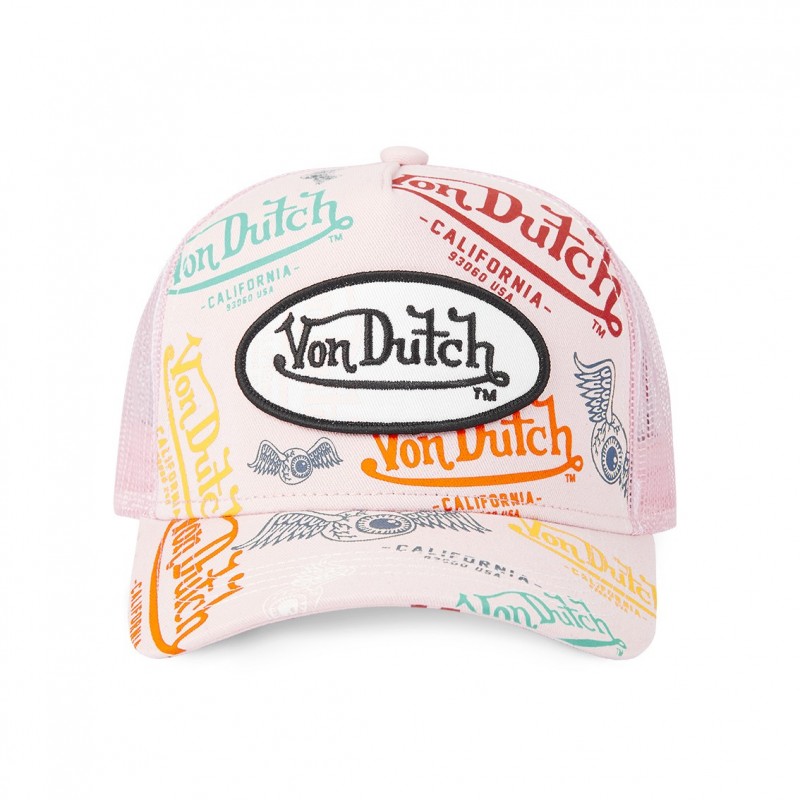 Casquette Trucker Brand Pink Vondutch - 2