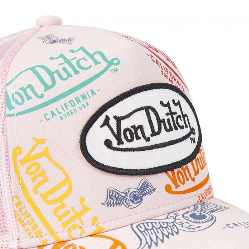 Casquette Vondutch Rose Trucker Snapback BRAND Vondutch - 3
