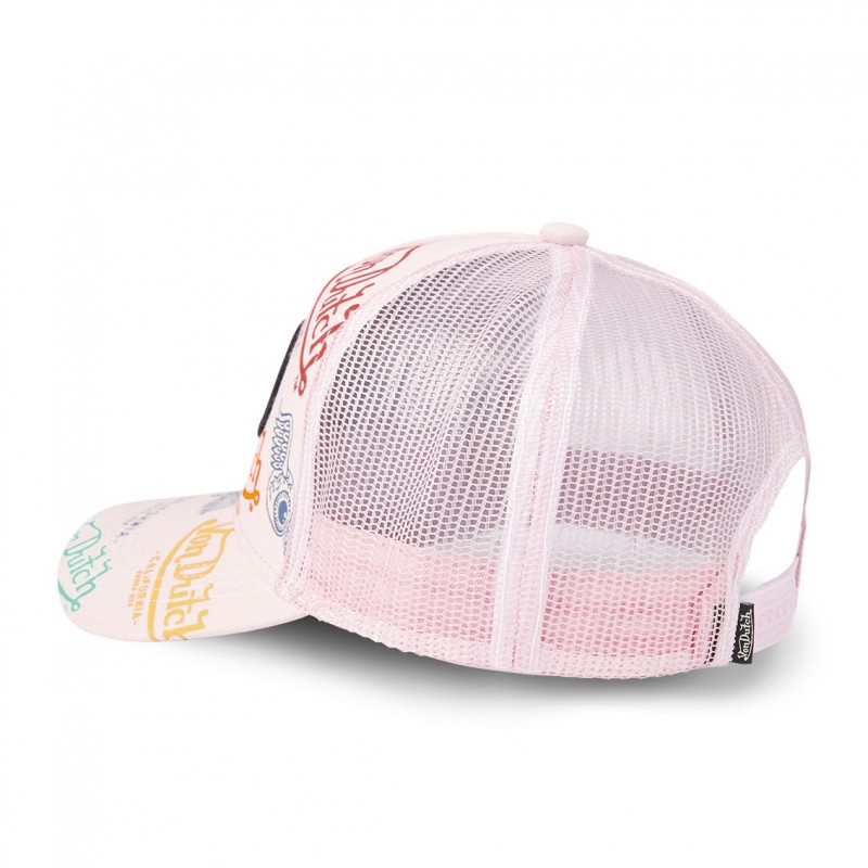 Casquette Trucker Brand Pink Vondutch - 4