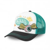 Casquette Vondutch Verte Trucker Snapback FLYING EYE