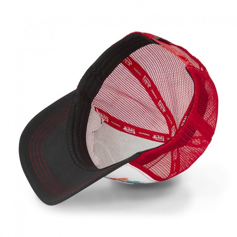 Casquette Vondutch Rouge Trucker Snapback FLYING EYE Vondutch - 5