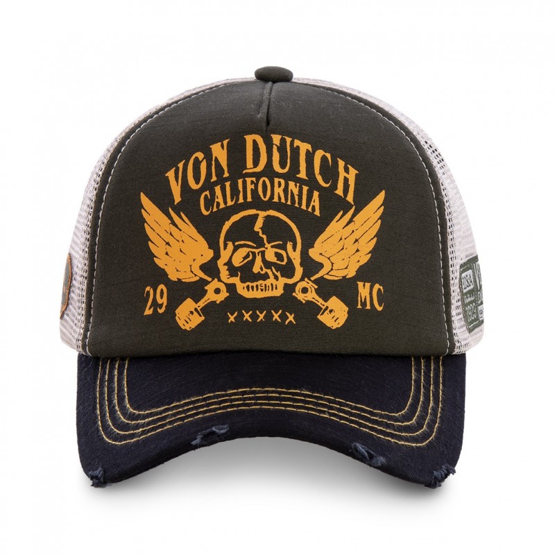 Casquette trucker avec filet garçon Crew Vondutch - 2