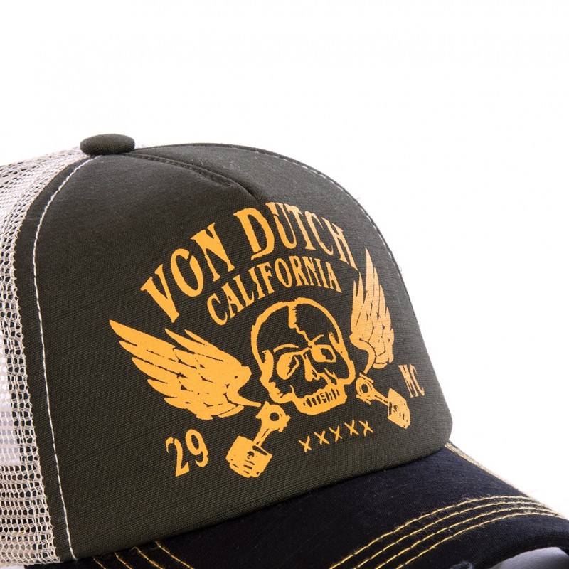 Casquette trucker avec filet garçon Crew Vondutch - 3