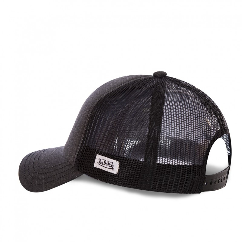 Casquette Enfant Vondutch Noire Trucker Snapback CREW Vondutch - 4