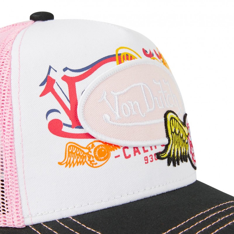 Casquette Vondutch Rose Trucker Snapback FLYING EYE Vondutch - 3
