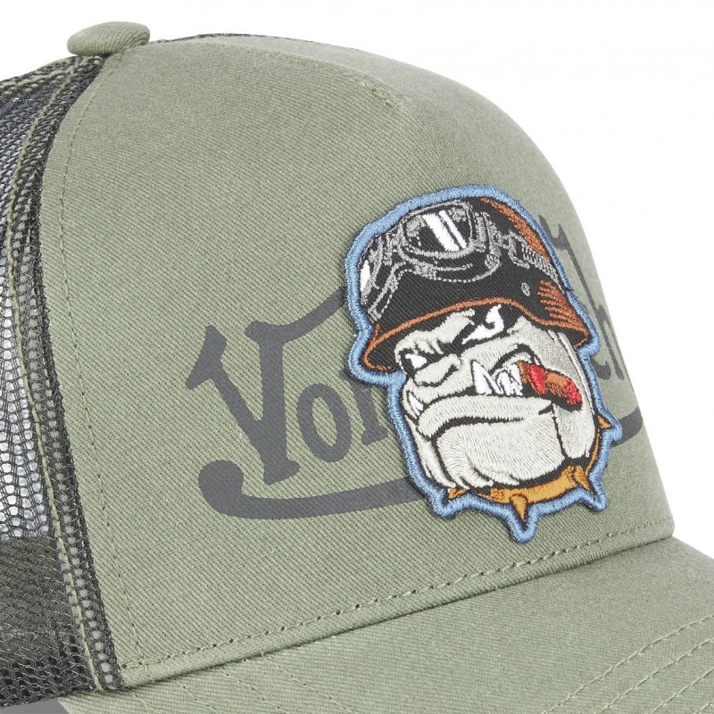 Casquette Vondutch Verte Trucker Snapback BULL Vondutch - 3