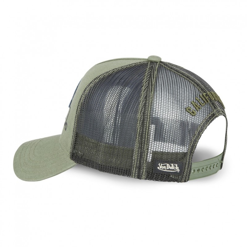 Casquette Vondutch Verte Trucker Snapback BULL Vondutch - 5