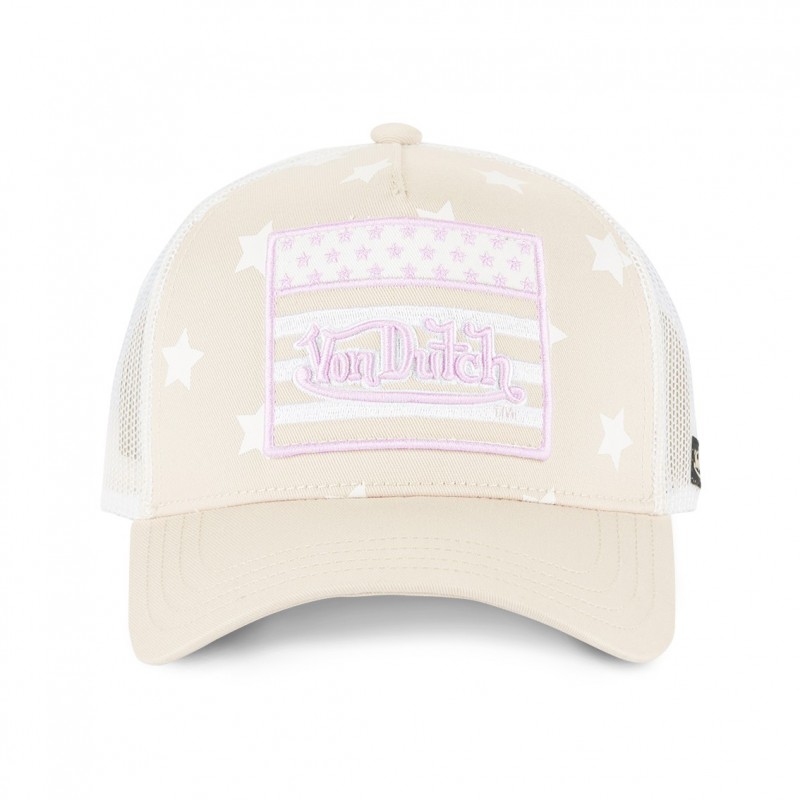 Casquette Vondutch Beige Trucker Snapback STAR Vondutch - 2