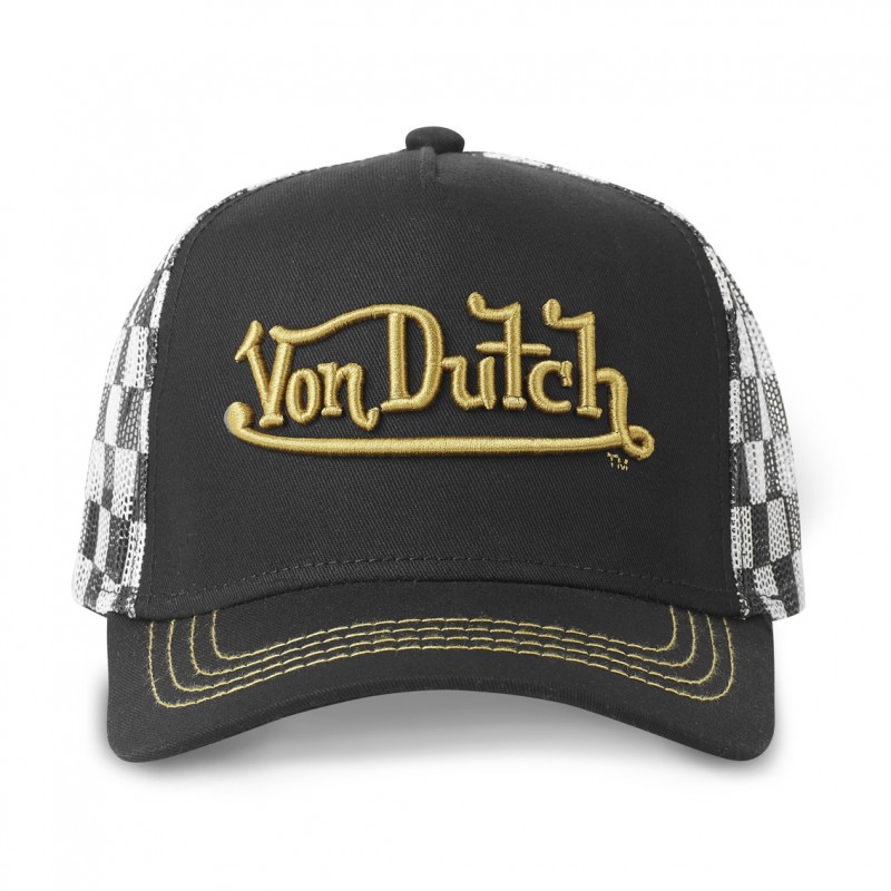 Casquette Vondutch Noire Trucker Snapback RACER Vondutch - 2