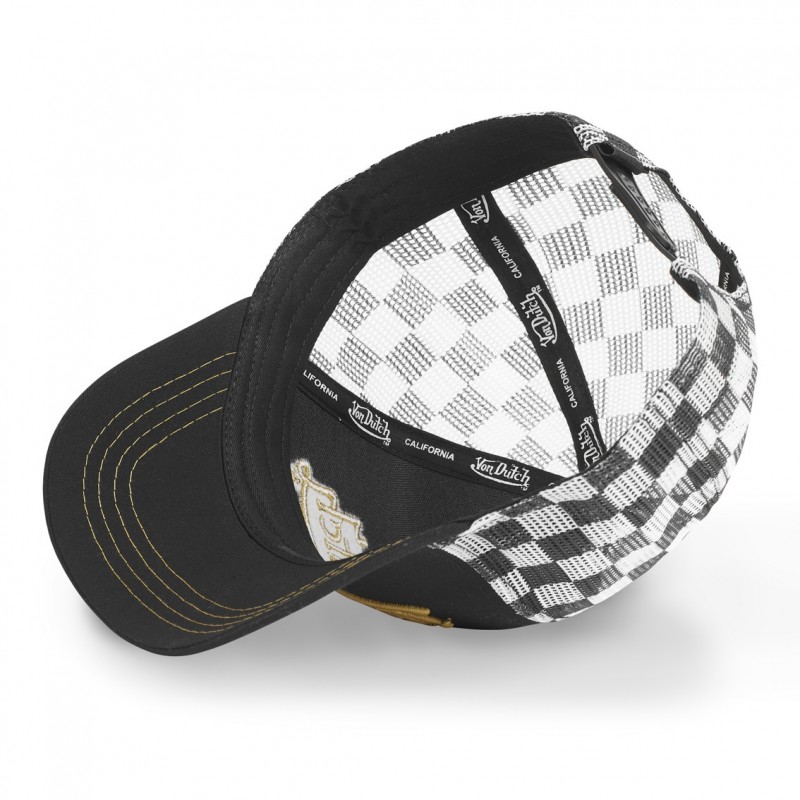 Casquette Vondutch Noire Trucker Snapback RACER Vondutch - 5
