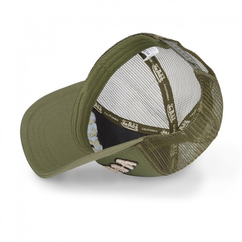 Casquette Vondutch Verte Trucker Snapback BUCKL Vondutch - 5