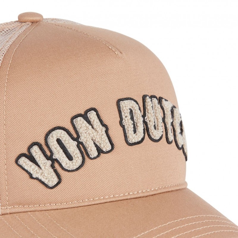 Casquette Vondutch Marron Trucker Snapback BUCKL Vondutch - 3