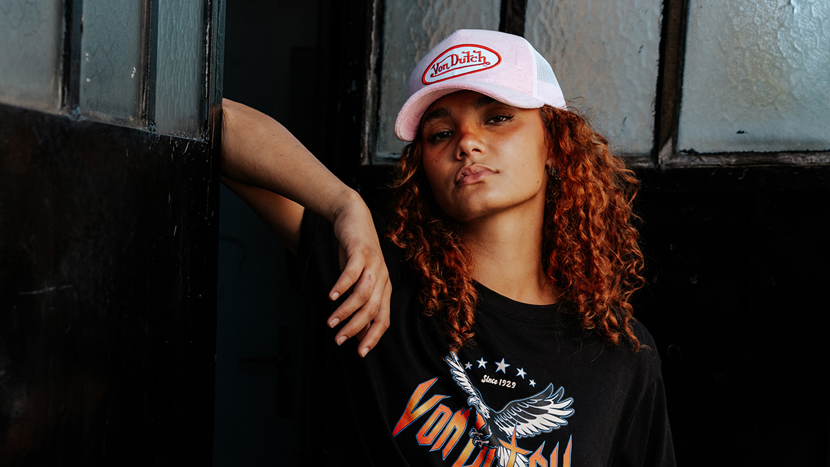 Casquette trucker femme
